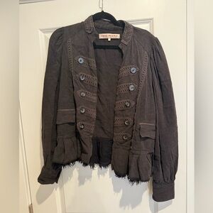 Free People Military Jacket